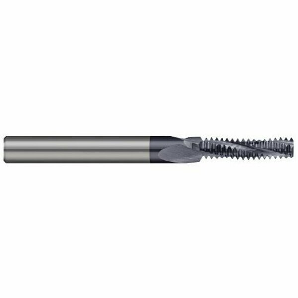 Harvey Tool 0.45 in. Cutter dia. x 1.50 in. 1-1/2 Carbide Multi-Form 9/16-18 Thread Milling Cutter, 4 Flutes 987194-C3